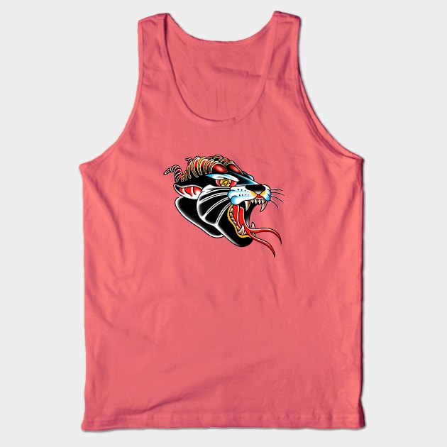 Demon Panther Tank Top by TommyVision